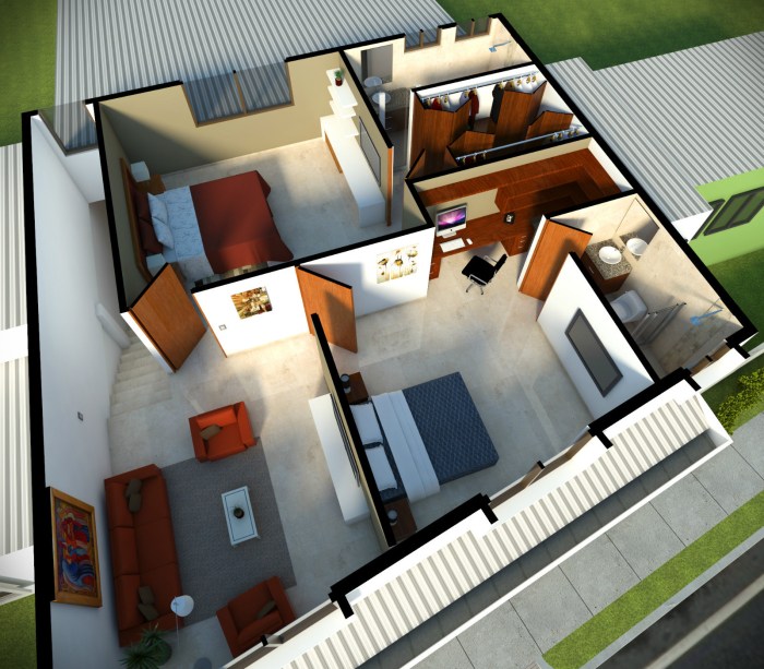 Planta Arquitectónica 3D