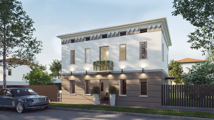 Render Exterior - Viale della Vittoria, Italia